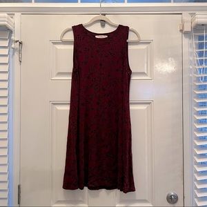 LOFT Floral Swing Dress